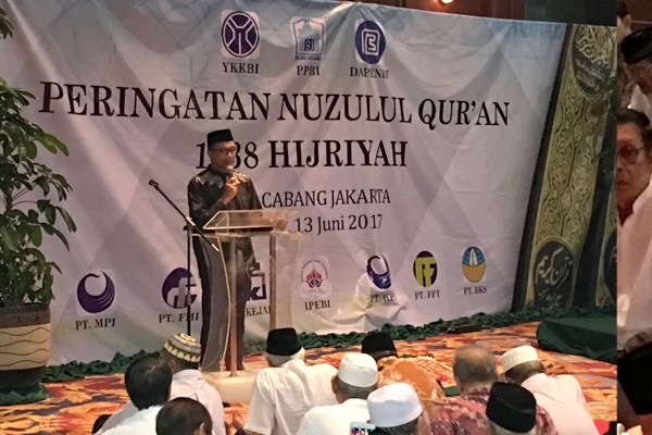 Peringatan Nuzul Qur'an 1438 H PPBI Cabang Jakarta